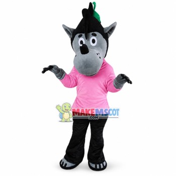 Cartoon Big Bad Wolf Mascot Costume Fancy Dress Costume Cartoon Big Bad Wolf Mascot Costume Fancy Dress Costume