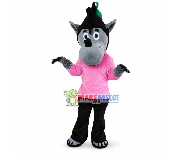 Cartoon Big Bad Wolf Mascot Costume Fancy Dress Costume Cartoon Big Bad Wolf Mascot Costume Fancy Dress Costume