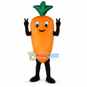 Lightweight Cartoon Carrot Mascot Adult Costume Lightweight Cartoon Carrot Mascot Adult Costume