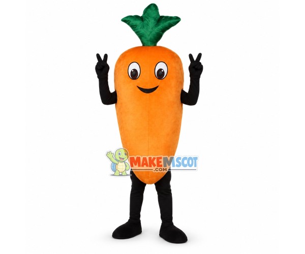 Lightweight Cartoon Carrot Mascot Adult Costume Lightweight Cartoon Carrot Mascot Adult Costume