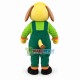 Adult Cartoon Yellow Dog Mascot Costume Fancy Dress Outfit Adult Cartoon Yellow Dog Mascot Costume Fancy Dress Outfit
