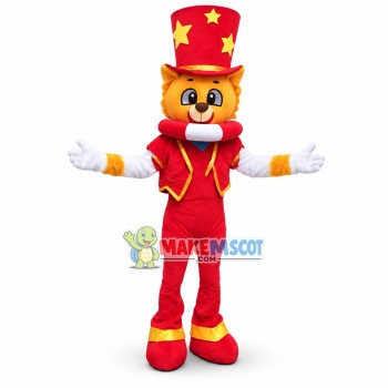 Cartoon Magician Lion Mascot Costume Fancy Dress Outfit Costume Cartoon Magician Lion Mascot Costume Fancy Dress Outfit Costume