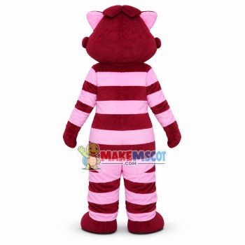 Mysterious Cheshire Cat Mascot Costume Mysterious Cheshire Cat Mascot Costume