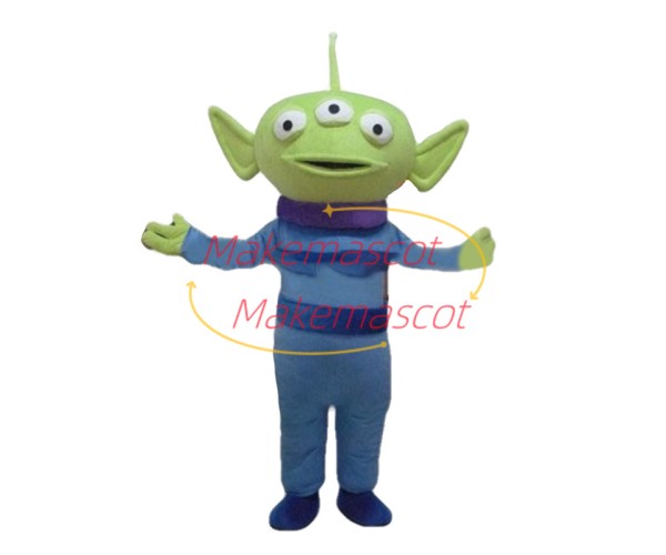 Toy Story Little Green Man Mascot Costume Toy Story Little Green Man Mascot Costume