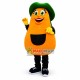 Lady Avocado Mascot Costume Lady Avocado Mascot Costume