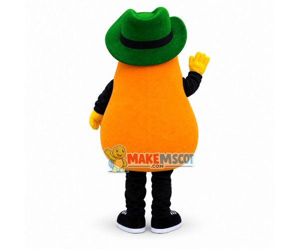 Lady Avocado Mascot Costume Lady Avocado Mascot Costume