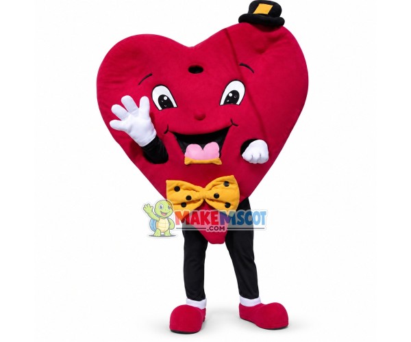 Mr. Heart Mascot Costume