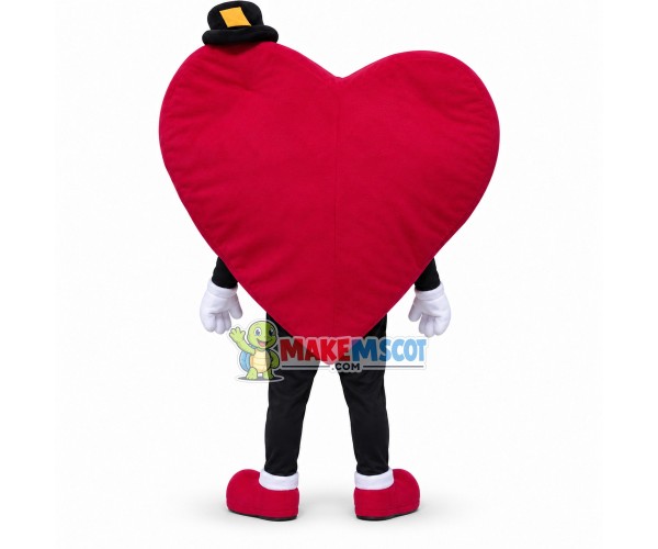 Mr. Heart Mascot Costume Mr. Heart Mascot Costume