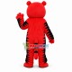 Simple Style Red Tiger Mascot Costume Simple Style Red Tiger Mascot Costume