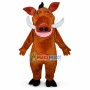 Gluttonous Pumbaa the Warthog Mascot Cartoon Costume	