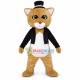 Gentleman Wildcat Mascot Costume Gentleman Wildcat Mascot Costume