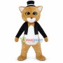 Gentleman Wildcat Mascot Costume	