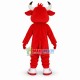Lovely Red Bull Mascot Costume Lovely Red Bull Mascot Costume