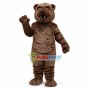 Fierce Plush Brown Bear Mascot Costume  