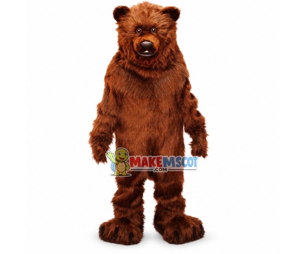 Kodiak Bear Animal Mascot Costume Kodiak Bear Animal Mascot Costume