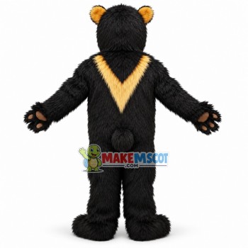 Asiatic Black Bear Animal Mascot Costume	