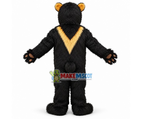 Asiatic Black Bear Animal Mascot Costume	