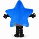 Deluxe Blue Star Mascot Cartoon Costume Deluxe Blue Star Mascot Cartoon Costume