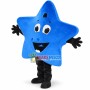 Deluxe Blue Star Mascot Cartoon Costume	