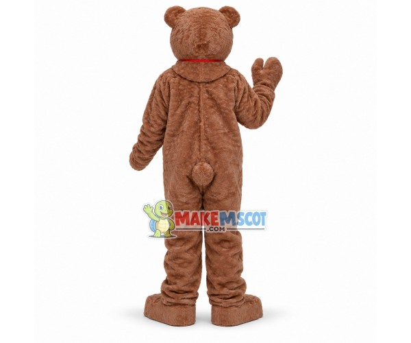 Holiday Party Bear Mascot Costume Holiday Party Bear Mascot Costume