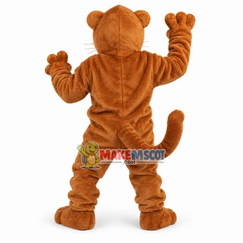 Fierce Mountain Lion Big Cat Mascot Costume Fierce Mountain Lion Big Cat Mascot Costume