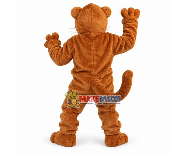 Fierce Mountain Lion Big Cat Mascot Costume Fierce Mountain Lion Big Cat Mascot Costume