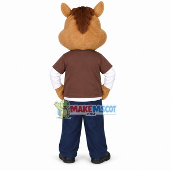 Lovely Cartoon Wild Boar Mascot Costume Animal Fancy Dress Outfit Costume 