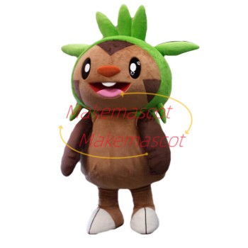 Optimistic Chespin Pokemon Mascot Costume Optimistic Chespin Pokemon Mascot Costume