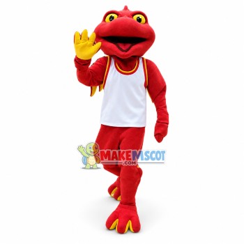 Phoenix Health Mission Mascot Costume Phoenix Health Mission Mascot Costume