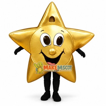 Deluxe Golden Star Lightweight Mascot Cartoon Costume	