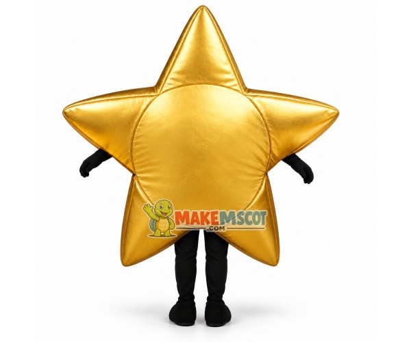 Deluxe Golden Star Lightweight Mascot Cartoon Costume Deluxe Golden Star Lightweight Mascot Cartoon Costume