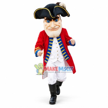 American Patriot Soldier Mascot Costume	