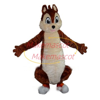 Skippy Squirrel Mascot Cartoon Costume Skippy Squirrel Mascot Cartoon Costume