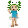 Funny Crab Head Boy Mascot Costume Fancy Dress Costume 