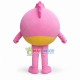 Deluxe Pink Puffer Fish Mascot Cartoon Costume Deluxe Pink Puffer Fish Mascot Cartoon Costume