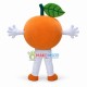 Simple Version Cartoon Tangerine Lightweight Mascot Costume 