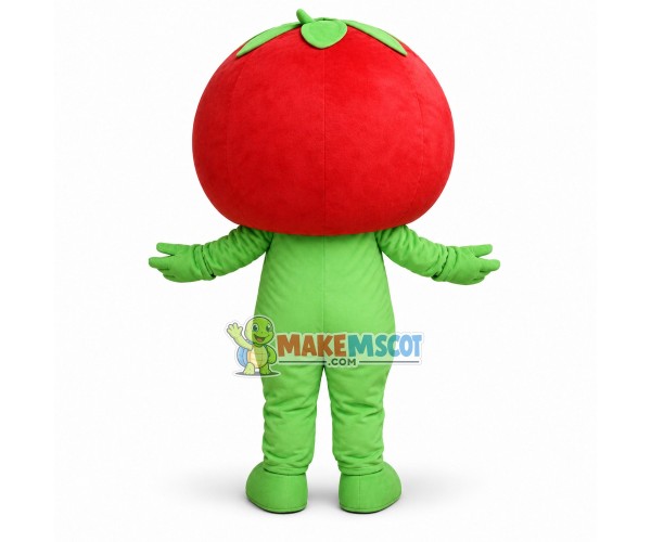 Angry Tomato Man Mascot Costume Angry Tomato Man Mascot Costume