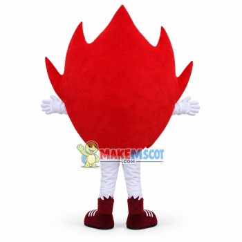 Burning Cartoon Fire Flame Boy Mascot Costume Burning Cartoon Fire Flame Boy Mascot Costume