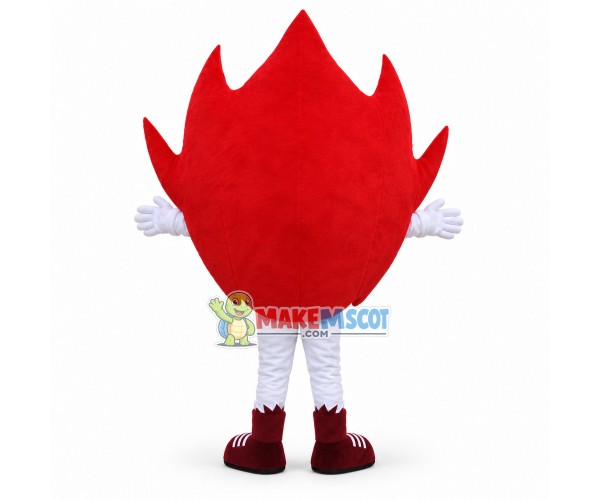Burning Cartoon Fire Flame Boy Mascot Costume Burning Cartoon Fire Flame Boy Mascot Costume