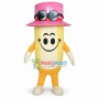 Cool Pencil Man Mascot Costume 