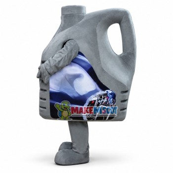 Deluxe Engine Oil Bottle Lightweight Mascot Adult Costume	