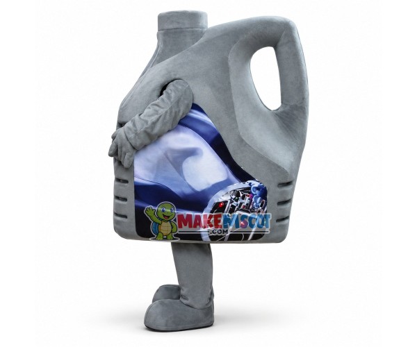 Deluxe Engine Oil Bottle Lightweight Mascot Adult Costume Deluxe Engine Oil Bottle Lightweight Mascot Adult Costume