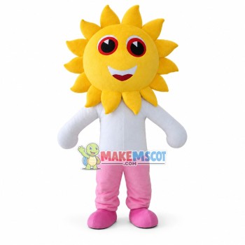Sun Man Cartoon Mascot Costume Sun Man Cartoon Mascot Costume