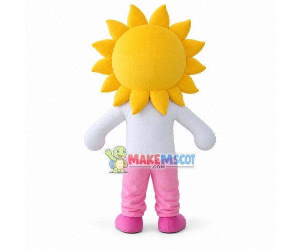 Sun Man Cartoon Mascot Costume Sun Man Cartoon Mascot Costume