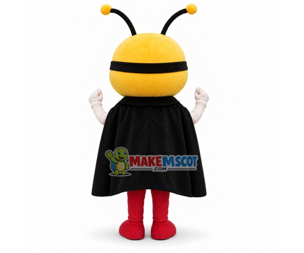 Superhero Bee Mascot Costume Superhero Bee Mascot Costume