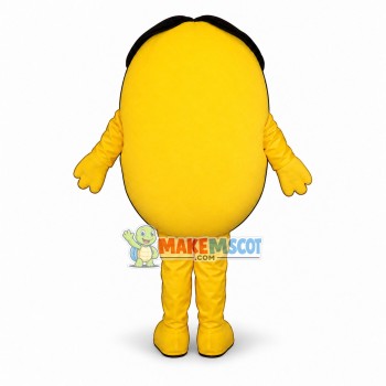 Sad Lemon Man Mascot Costume Sad Lemon Man Mascot Costume