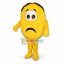 Sad Lemon Man Mascot Costume 