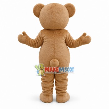 Classic Style Teddy Bear Mascot Costume 