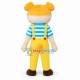 Optimistic Bear Boy Mascot Costume Fancy Dress Costume Optimistic Bear Boy Mascot Costume Fancy Dress Costume