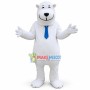 Mr. Polar Bear Mascot Costume 